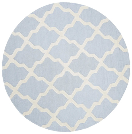 Safavieh Cambridge 6'-0" x 6'-0" Rug in Light Blue / Ivory