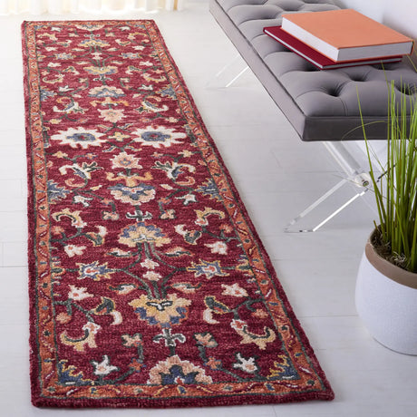 Safavieh Aspen 2'-3" x 9'-0" Rug in Red / Rust