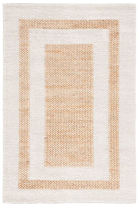 Safavieh Natura 4'-0" x 6'-0" Rug in Natural / Ivory