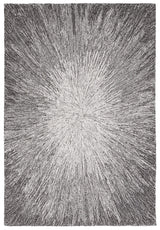 Safavieh Micro-Loop 4'-0" x 6'-0" Rug in Charcoal / Grey