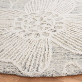 Safavieh Jardin 6'-0" x 6'-0" Rug in Grey / Ivory