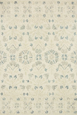 Loloi Norabel Nor-02 Ivory/Grey Rugs - main flat