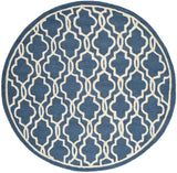 Safavieh Cambridge 6'-0" x 6'-0" Rug in Navy / Ivory