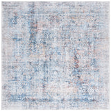Safavieh Santa Monica 6'-0" x 6'-0" Rug in Blue / Rust