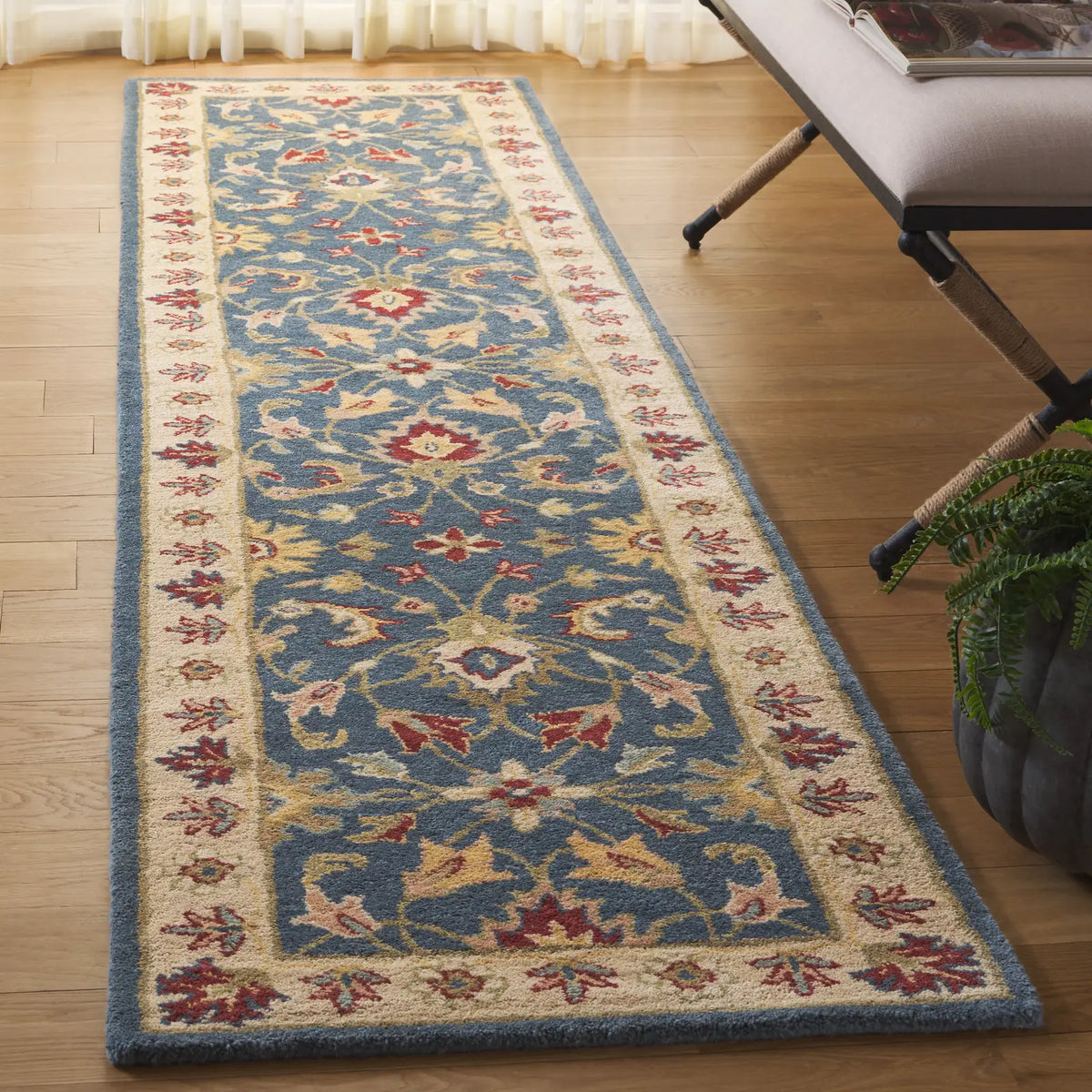 Safavieh Antiquity 2'-3" x 10'-0" Rug in Blue / Beige