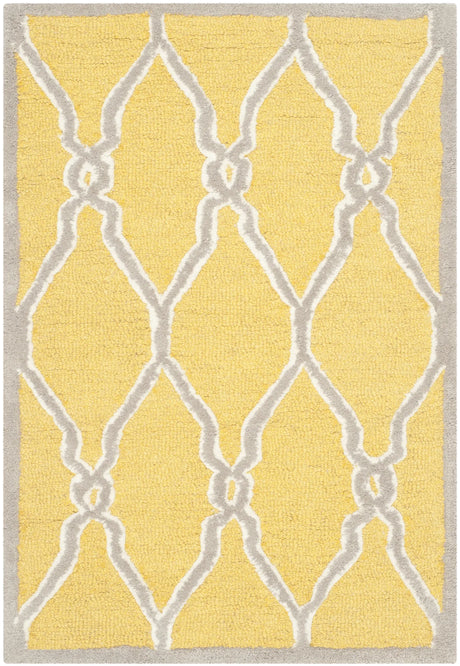 Safavieh Cambridge 2'-0" x 3'-0" Rug in Gold / Ivory