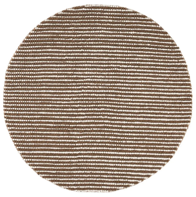 Safavieh Natura 6'-0" x 6'-0" Rug in Ivory / Rust Brown