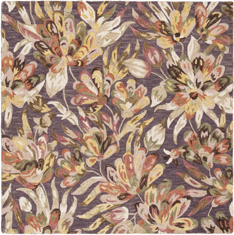Safavieh Blossom 6'-0" x 6'-0" Rug in Purple / Sage