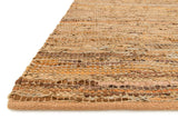 Loloi Edge ED-01 Tan Rugs - rug corner