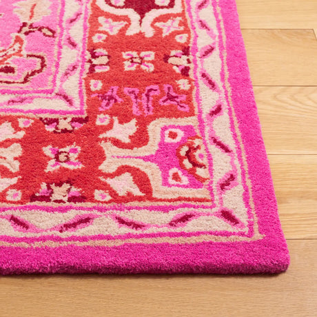 Safavieh Bellagio 5'-0" x 8'-0" Rug in Red Pink / Ivory