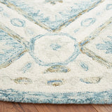 Safavieh Martha Stewart 6'-0" x 6'-0" Rug in Blue / Ivory