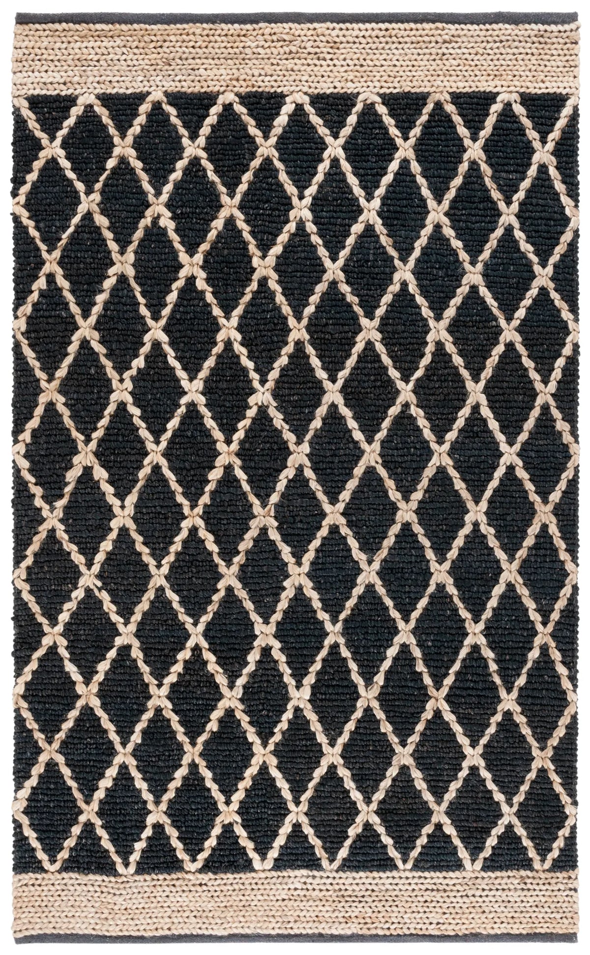 Safavieh Natural Fiber 4'-0" x 6'-0" Rug in Charcoal