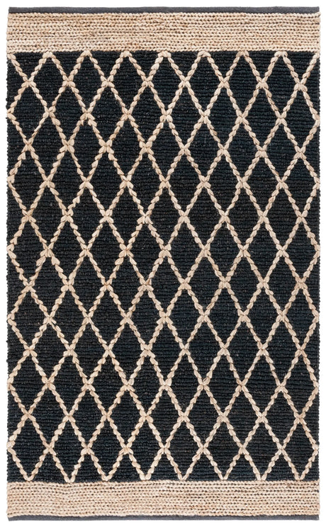 Safavieh Natural Fiber 4'-0" x 6'-0" Rug in Charcoal