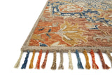 Loloi Zharah Zr-10 Rust / Blue Rugs - rug corner