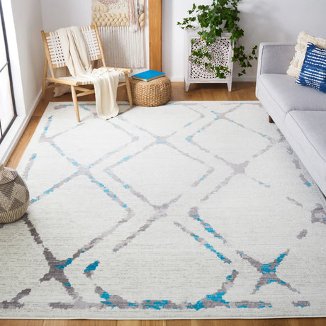 Safavieh Skyler 10'-0" x 14'-0" Rug in Ivory / Blue