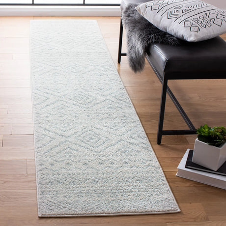 Safavieh Tulum 2'-0" x 11'-0" Rug in Ivory / Light Grey
