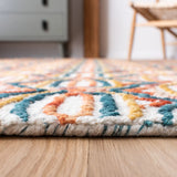Safavieh Trace 4'-0" x 6'-0" Rug in Ivory / Navy