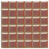 Safavieh Genre 6'-0" x 6'-0" Rug in Pink / Beige