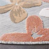 Safavieh Cabana 6'-5" x 6'-5" Rug in Grey / Rust