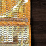 Dynamic Rugs Newport 96003 Orange Rugs - Corner