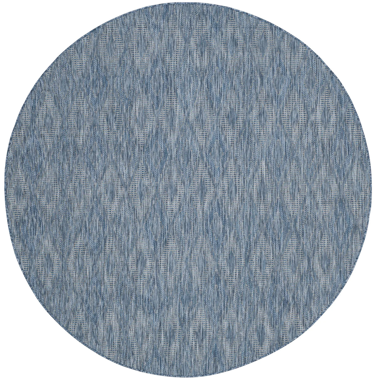 Safavieh Courtyard 5'-3" x 5'-3" Rug in Navy / Navy