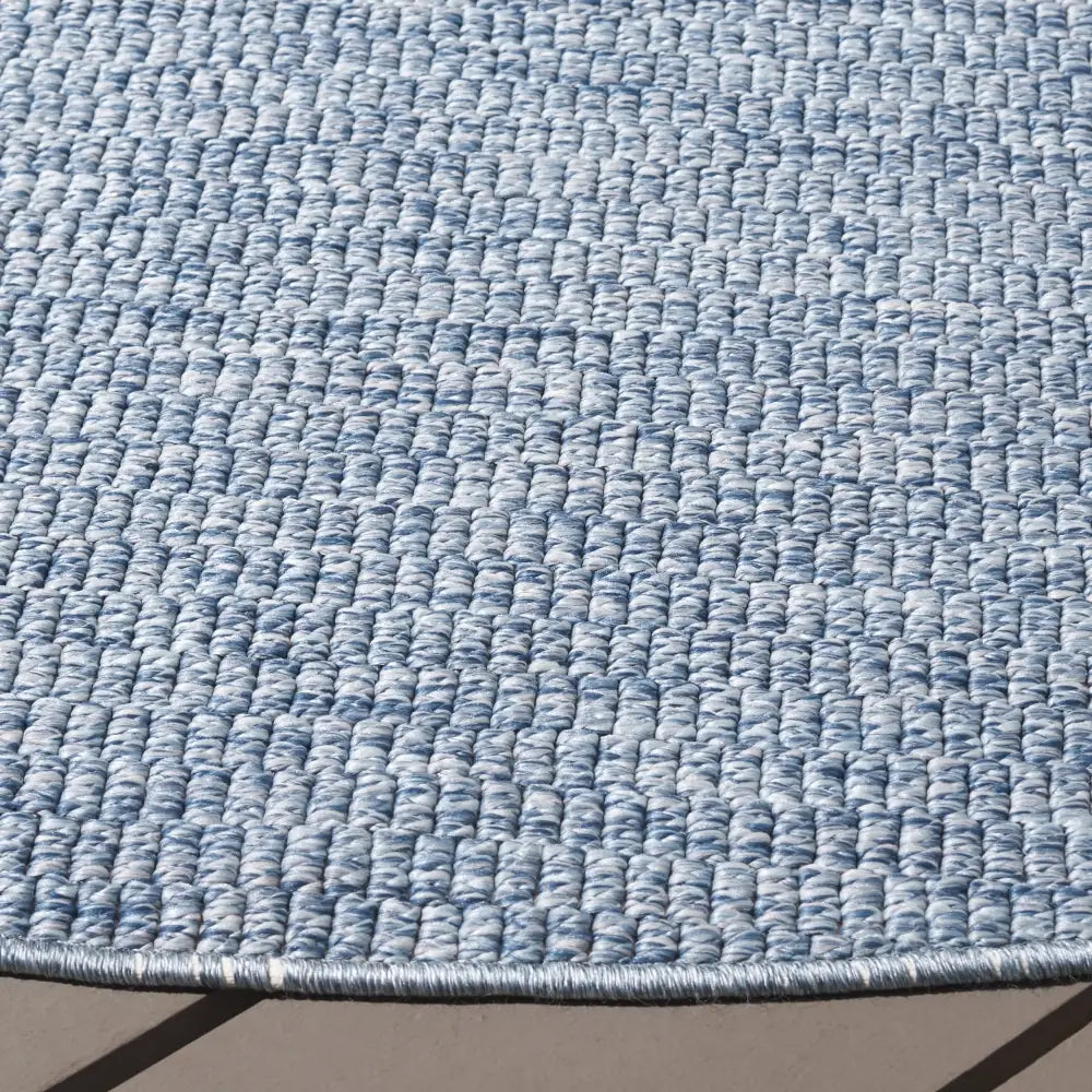 Safavieh Sisal All-Weather 6'-7" x 6'-7" Rug in Blue