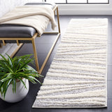 Safavieh Norway 2'-2" x 8'-0" Rug in Grey / Ivory
