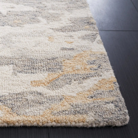 Safavieh Abstract 4'-0" x 6'-0" Rug in Ivory / Grey