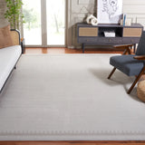 Safavieh Continental 6'-7" x 9'-0" Rug in Light Grey / Dark Grey