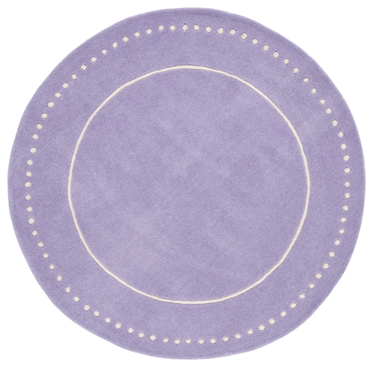 Safavieh Bella 5'-0" x 5'-0" Rug in Lavander / Ivory