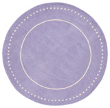 Safavieh Bella 5'-0" x 5'-0" Rug in Lavander / Ivory