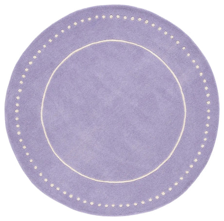 Safavieh Bella 5'-0" x 5'-0" Rug in Lavander / Ivory