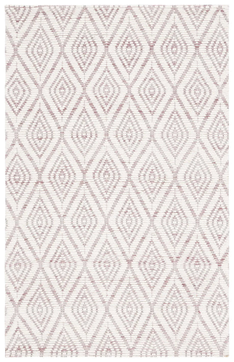 Safavieh Marbella 3'-0" x 5'-0" Rug in Dark Pink / Ivory