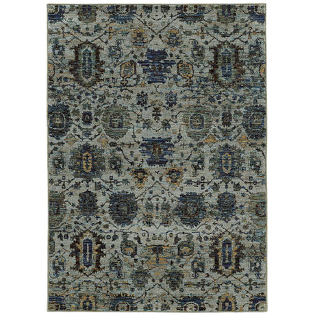 Oriental Weavers Sphinx Andorra 7120A Blue/Navy Rugs - main flat