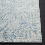 Safavieh Abstract 4'-0" x 6'-0" Rug in Blue / Ivory