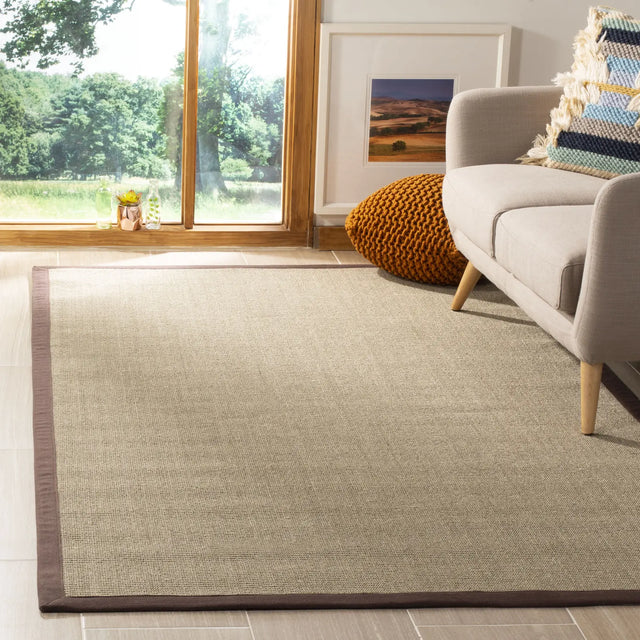 Safavieh Natural Fiber 4'-0" x 6'-0" Rug in Sage / Brown