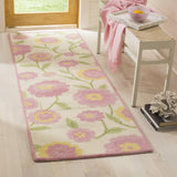 Safavieh Safavieh Kids 2'-3" x 7'-0" Rug in Ivory / Pink