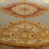 Safavieh Heritage 6'-0" x 6'-0" Rug in Blue / Rust