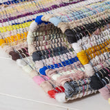 Safavieh Rag Rug 4'-0" x 6'-0" Rug in Ivory / Multi