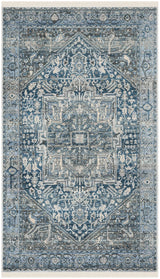 Safavieh Vintage Persian 3'-0" x 5'-0" Rug in Charcoal / Blue