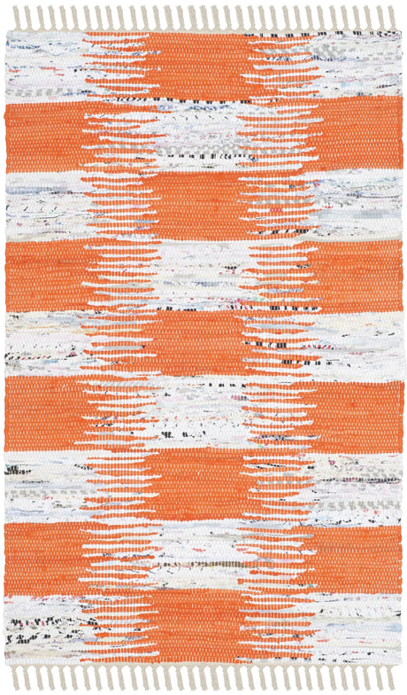 Safavieh Montauk 2'-6" x 4'-0" Rug in Orange / Multi