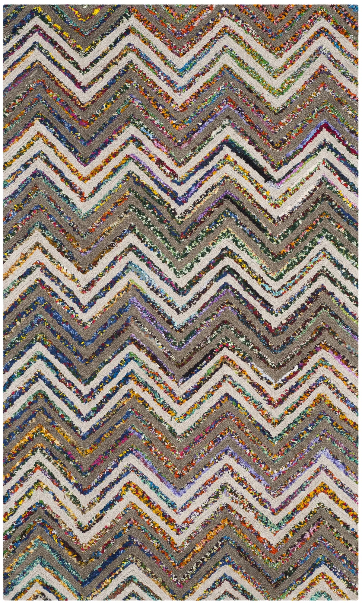 Safavieh Nantucket 3'-0" x 5'-0" Rug in Beige / Grey