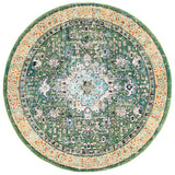 Safavieh Madison 5'-0" x 5'-0" Rug in Green / Turquoise