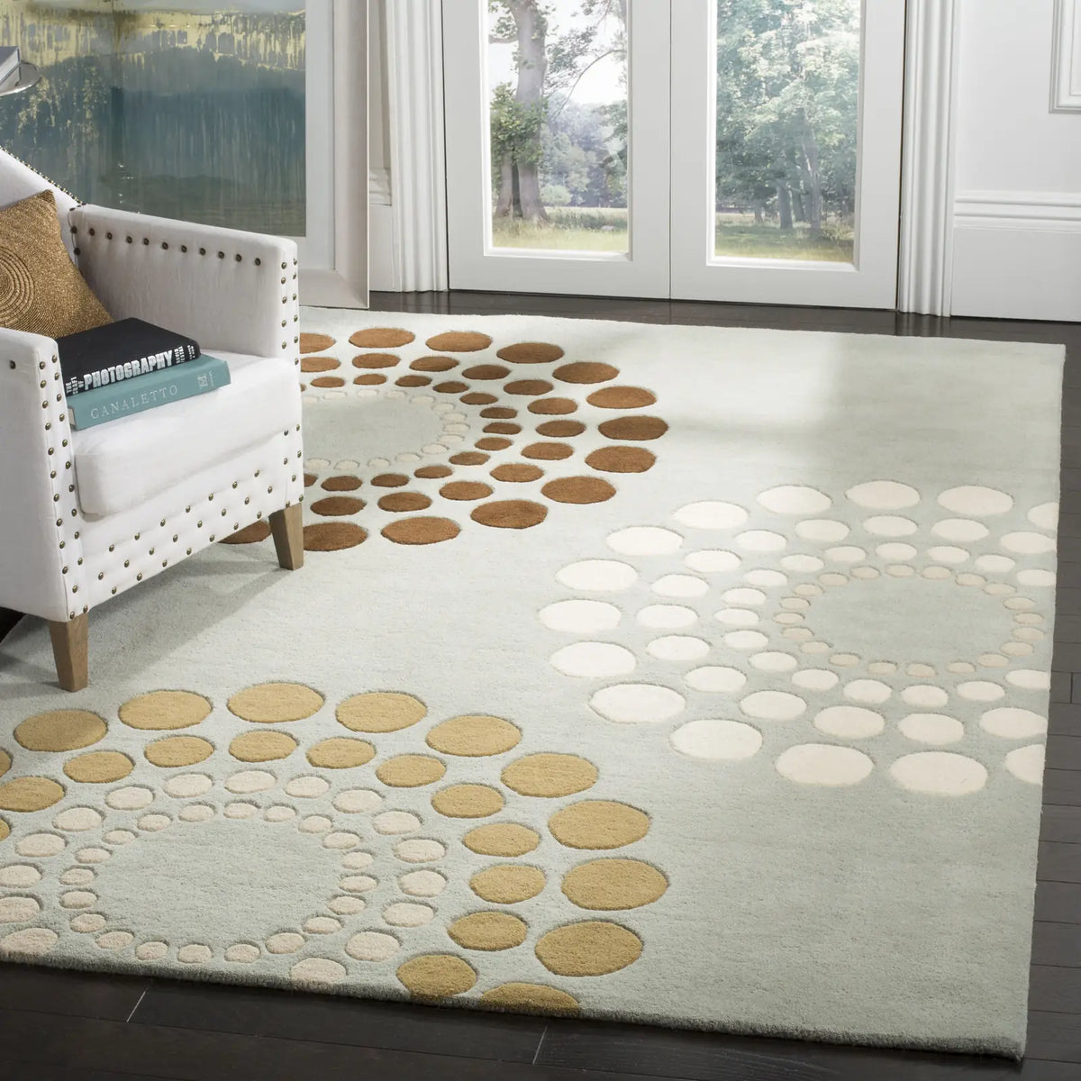 Safavieh Soho 3'-6" x 5'-6" Rug in Blue / Multi