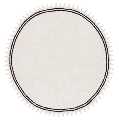 Safavieh Easy Care 6'-0" x 6'-0" Rug in Ivory