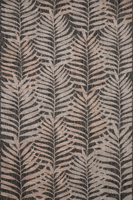 Loloi Isle Ie-08 Natural / Black Rugs - main flat