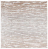 Safavieh Mila 6'-7" x 6'-7" Rug in Beige / Grey