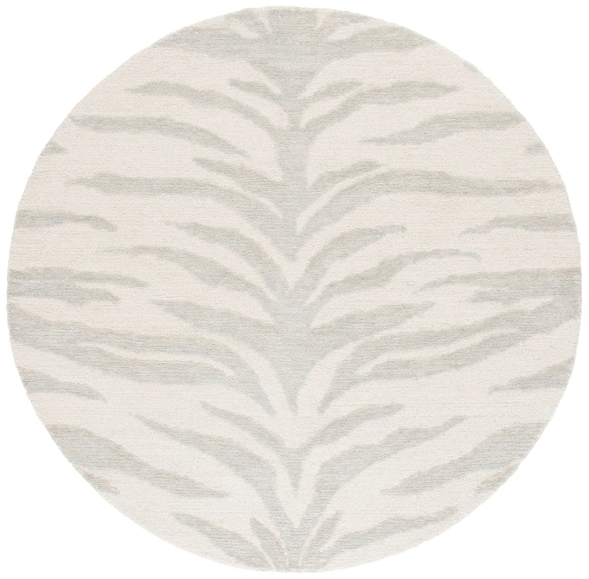 Safavieh Ebony 6'-0" x 6'-0" Rug in Green / Ivory