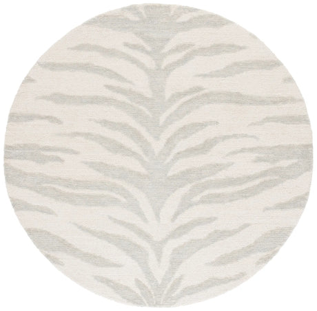 Safavieh Ebony 6'-0" x 6'-0" Rug in Green / Ivory