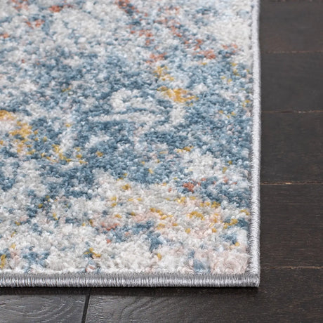 Safavieh Tulum 4'-0" x 6'-0" Rug in Ivory / Dark Blue